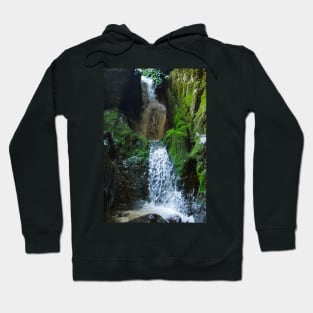 Underground river and waterfall in Romania Hoodie